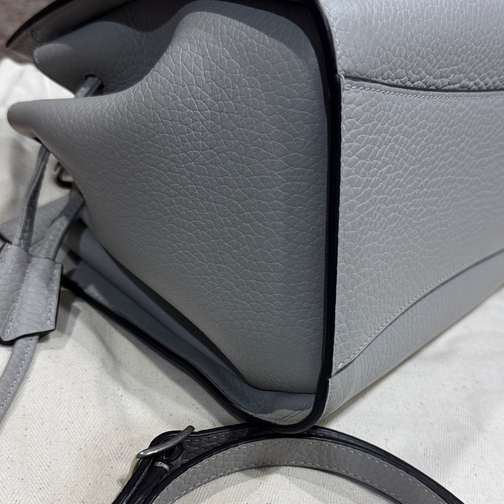Mulberry Light Gray Leather Iris Purse - Picture 8 of 13